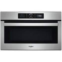 Whirlpool AMW 730/IX Da incasso Microonde con grill 31 L 1000 W Accia