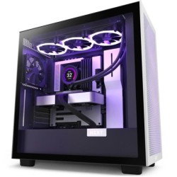 NZXT H7 Flow Midi Tower Nero, Bianco (NZXT H7 Flow White/Black Mid To