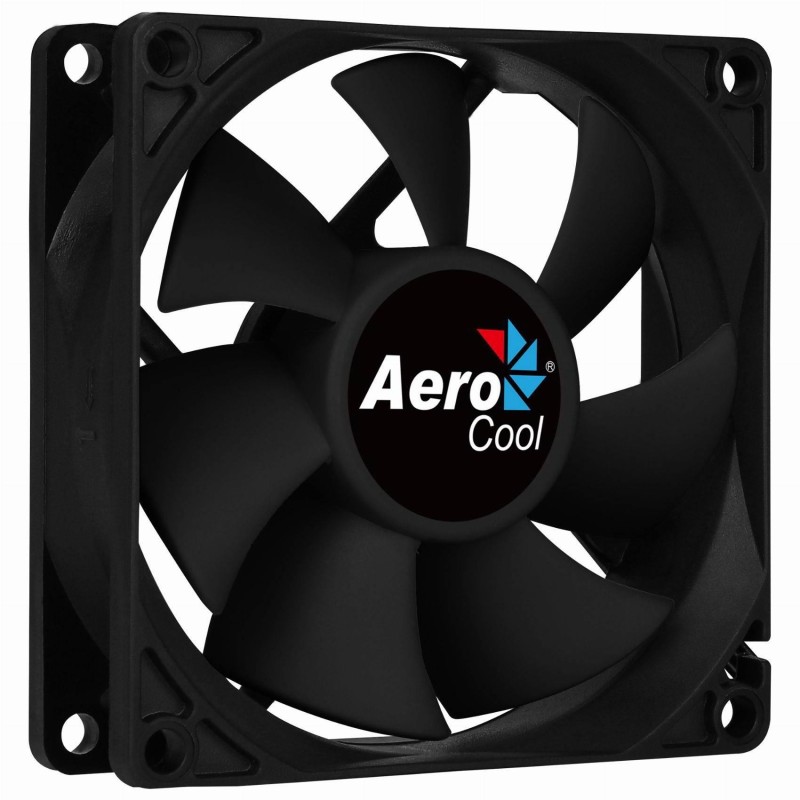 Aerocool Force Fan 80mm - Max Speed.1500rpm - connettore Molex + 3 -p