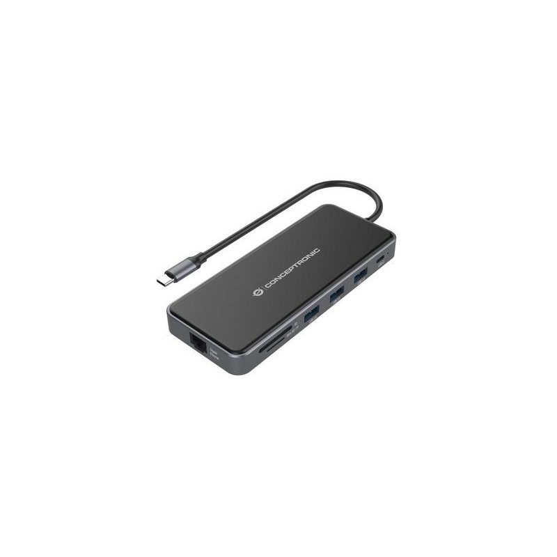 Conceptronic DONN15G replicatore di porte e docking station per noteb