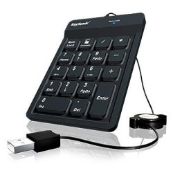 KeySonic ACK-118BK tastierino numerico Universale USB Nero