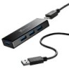 j5create JUH340-N Mini HUB USB 3.0 a 4 porte - UE/UK