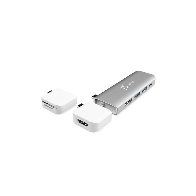 j5create JCD387-N Kit dock modulare a doppio display USB-C&reg; Ultradri