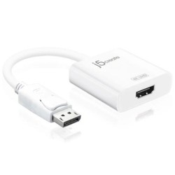 j5create JDA158-N Adattatore attivo da DisplayPort&trade; a 4K HDMI&trade;