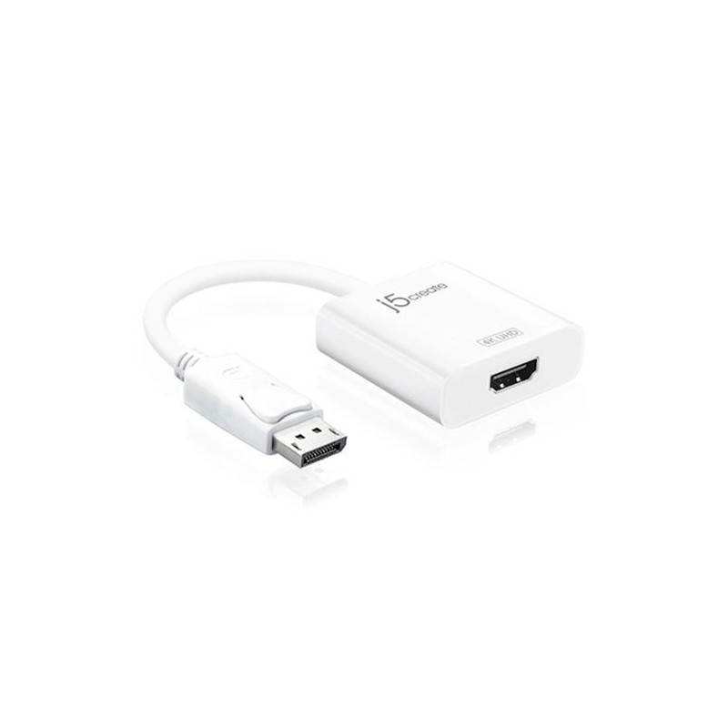 j5create JDA158-N Adattatore attivo da DisplayPort&trade; a 4K HDMI&trade;