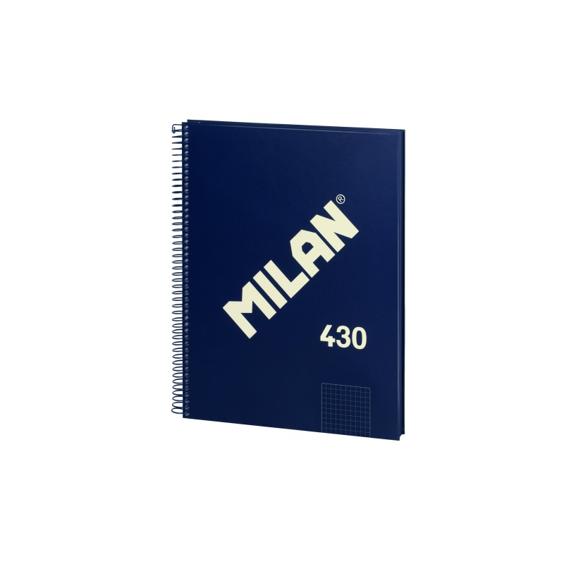 Milan Cuaderno Espiral Formato A4 Pautado 7mm - 80 Hojas de 95 gr/m2 