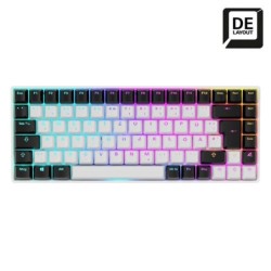 Sharkoon Skiller SGK50 S3 Gaming-Tastatur (Wei&Atilde;, USB-C, N-Key-Roll