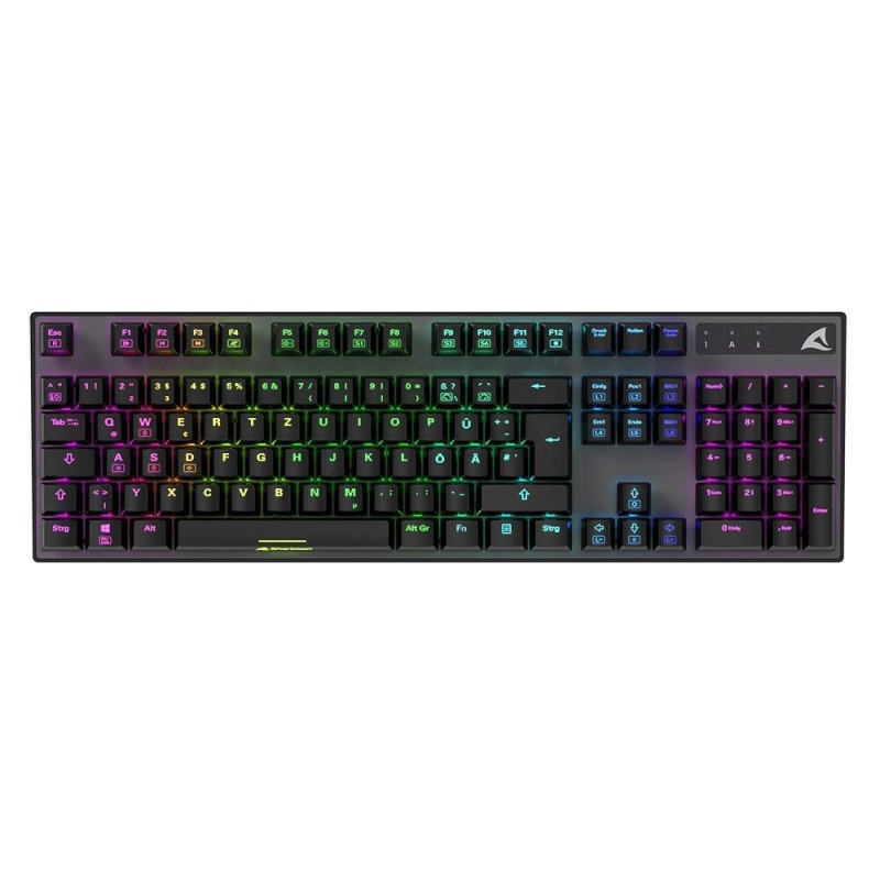 SKILLER SGK20 BLACK SWITCH-RED - MECHANICAL KEYBOARD RGB