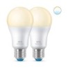 WiZ Lampadina Smart Dimmerabile Luce Bianca Calda AttaccoE27 60W Gocc