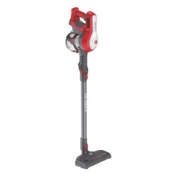 Hoover H-FREE 100 HF122RH 011 Rosso, Argento Senza sacchetto