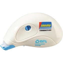 Imedio Roller Compact Cinta Correctora 5mm x 10m - Rapido, Limpio y P