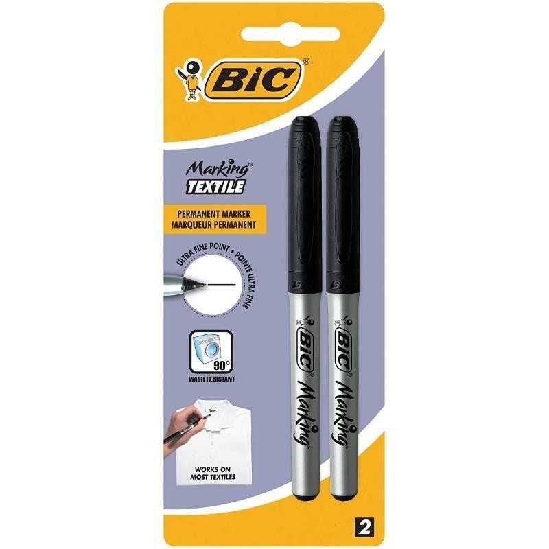 PACCHETTO TESSILE DI BIC BIC di 2 fanghy sluger permanenti - punta ul