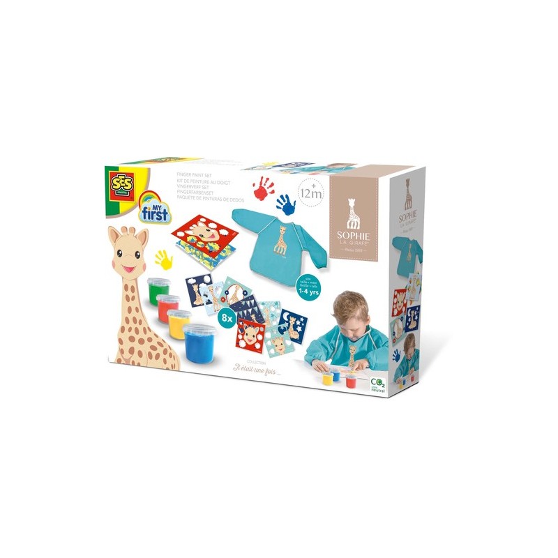 SES Creative My First Sophie la girafe - Kit per dipingere con le dita