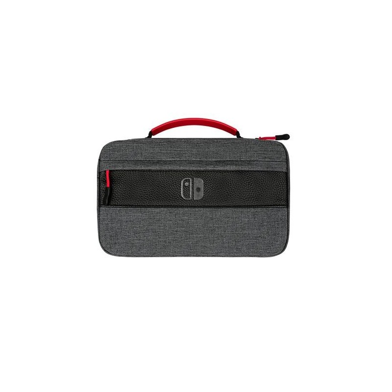 PDP Commuter: Elite Edition Custodia a tasca Nintendo Nero, Grigio