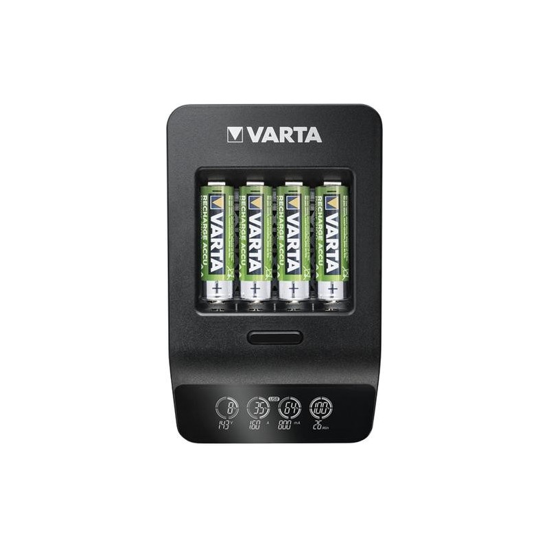 Varta LCD SMART CHARGER+ Batteria per uso domestico AC