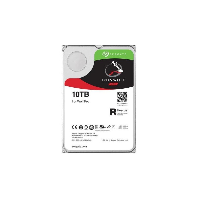 Seagate IronWolf Pro 3.5&quot; 10000 GB Serial ATA III