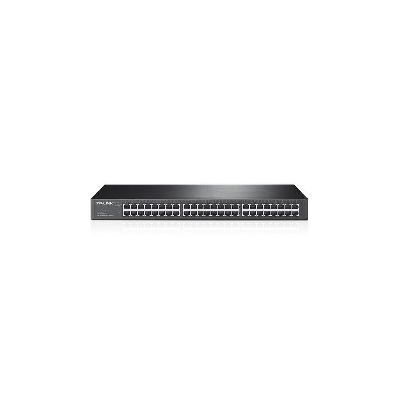 TP-Link TL-SG1048 Non gestito Gigabit Ethernet (10/100/1000) 1U Nero