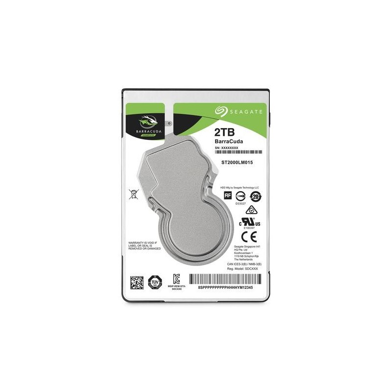 Seagate Barracuda 2.5&quot; 2.5&quot; 2000 GB Serial ATA III