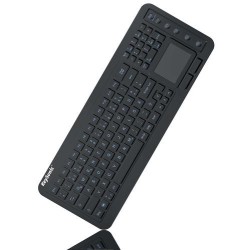 KeySonic KSK-6231INEL tastiera USB QWERTZ Tedesco Nero