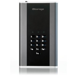 iStorage DiskAshur DT2 disco rigido esterno 18000 GB Nero Grigio