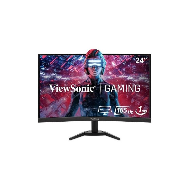 Viewsonic VX Series VX2418C Monitor PC 61 cm (24&quot;) 1920 x 1080 Pixel 