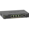 NETGEAR 5-Port Gigabit Ethernet PoE+ Plus Switch (GS305EP) Gestito L2