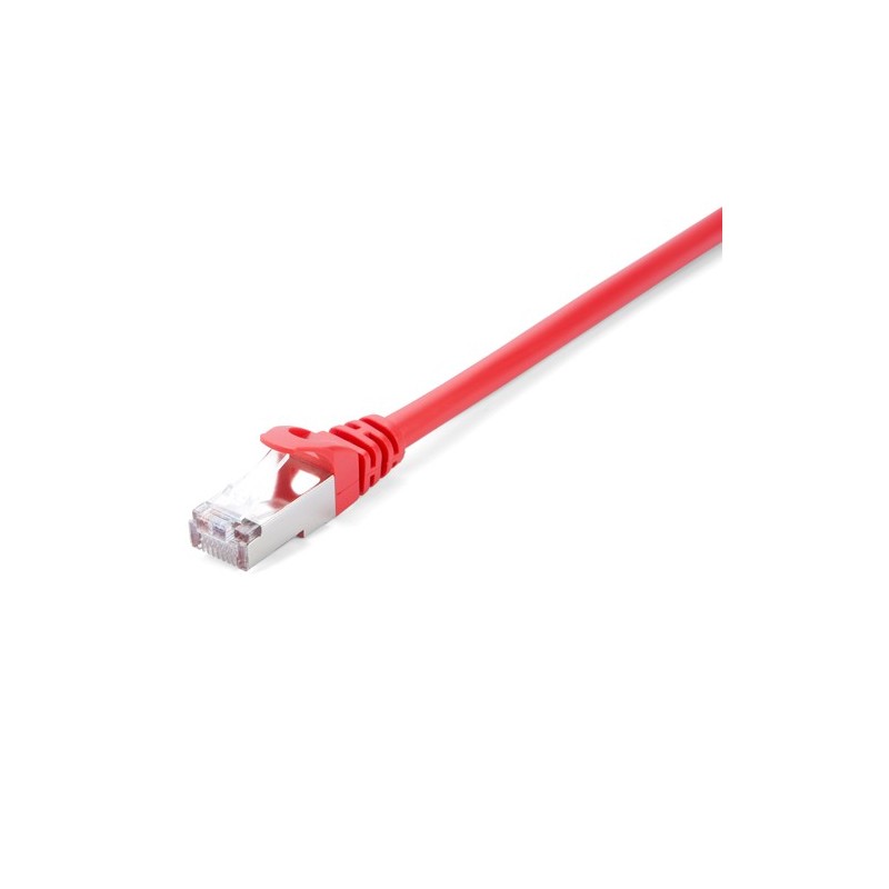 V7 Cavo di rete schermato CAT6 STP 01M Rosso