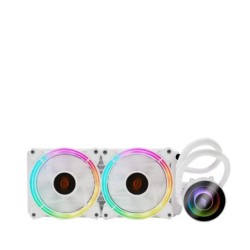 NOUA DISSIPATORE A LIQUIDO SIBERUS TR241 WHITE RAINBOW RGB 200W