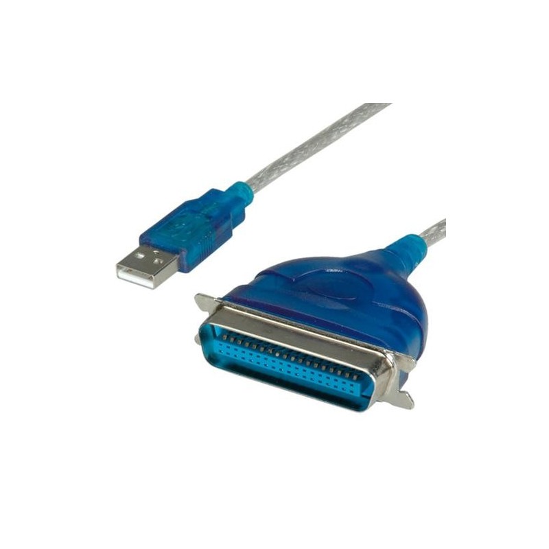 VALUE Cavo convertitore da USB a IEEE1284, C36, 1,8 m