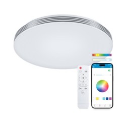 Ksix Boreal Smartled Plafon RGBIC - Control por APP - 72W - 38.5cm