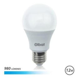 Bulbo LED Elbat A60 12W E27 980LM - 6500K Fria Light