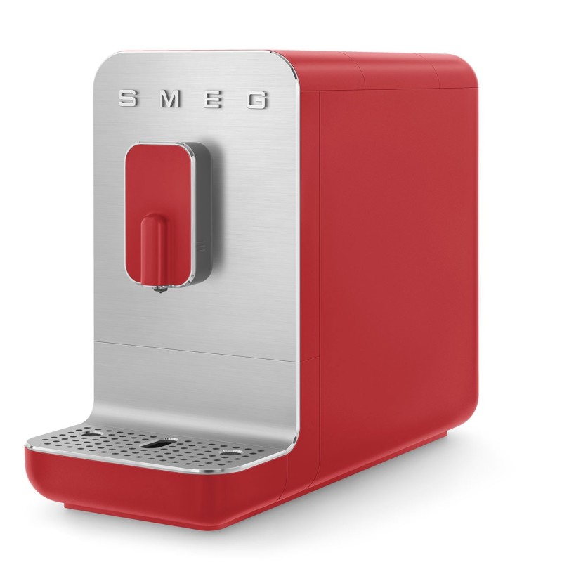 Smeg BCC01RDMEU 50s Style Kaffeevollautomat, rot-matt