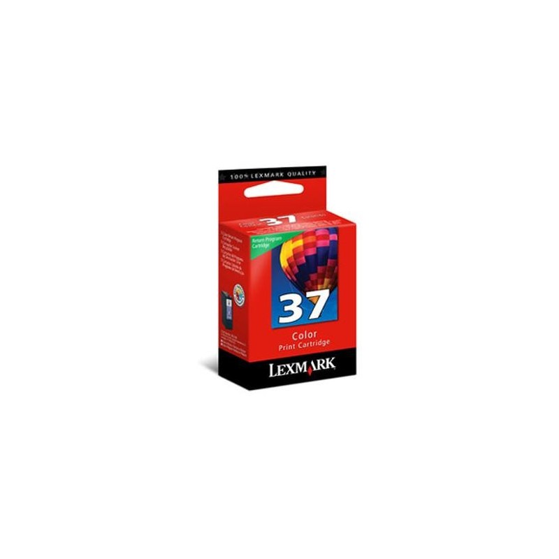 Lexmark No.37 Color Return Program Print Cartridge cartuccia d&#039;inchio