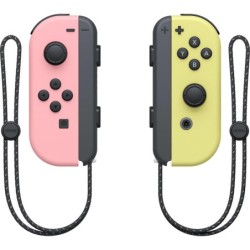 Nintendo Switch - Set da due Joy-Con Rosa Pastello/Giallo pastello J