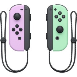 Nintendo Switch - Set da due Joy-Con Viola Pastello/Verde pastello J