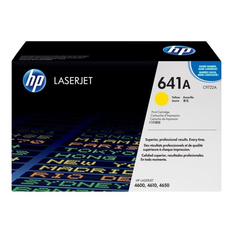 HP Original 641A Toner Giallo 8000 pagine C9722A