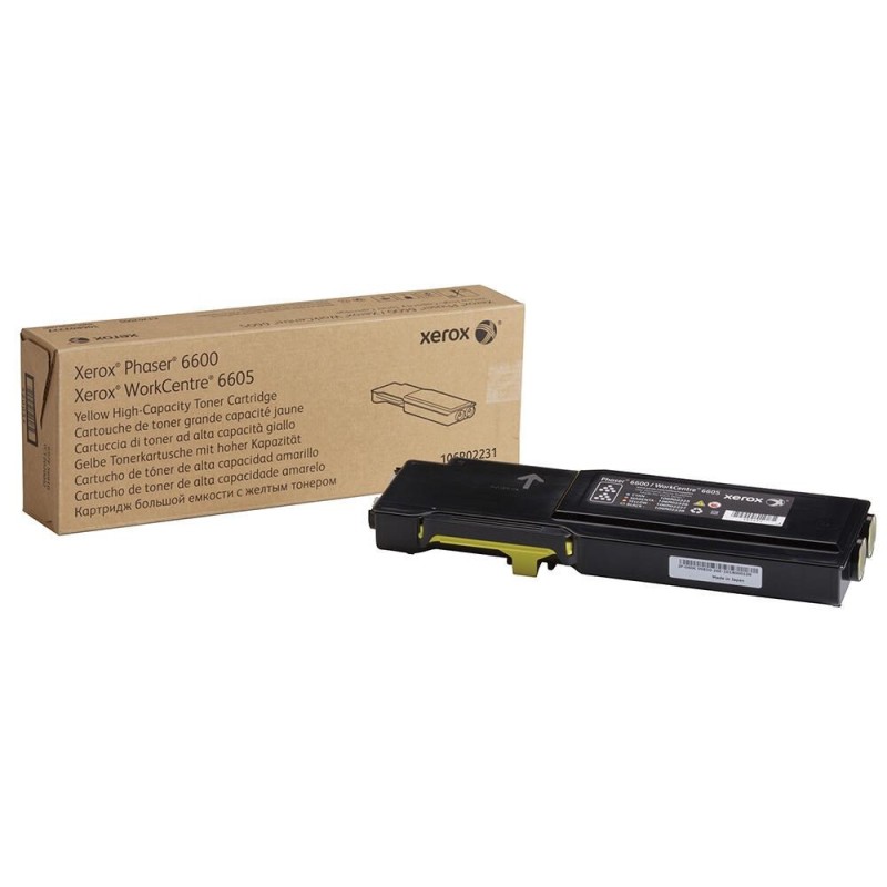 6600/6605 TONER YELLOW HIGH