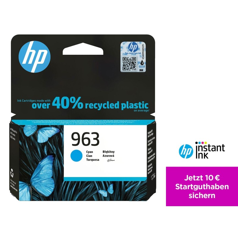 CARTUCCIA HP 963 CIANO NO BLISTER