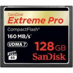 SanDisk 128GB Extreme Pro CF 160MB/s CompactFlash COMPACT FLASH CARD