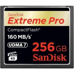 SanDisk Extreme PRO 256GB CompactFlash SANDISK EXTREME PRO CF 256GB