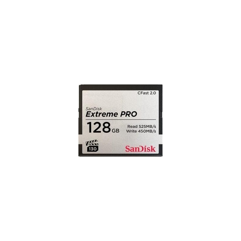 SanDisk SDCFSP-128G-G46D memoria flash 128 GB CFast 20 EXTREME PRO