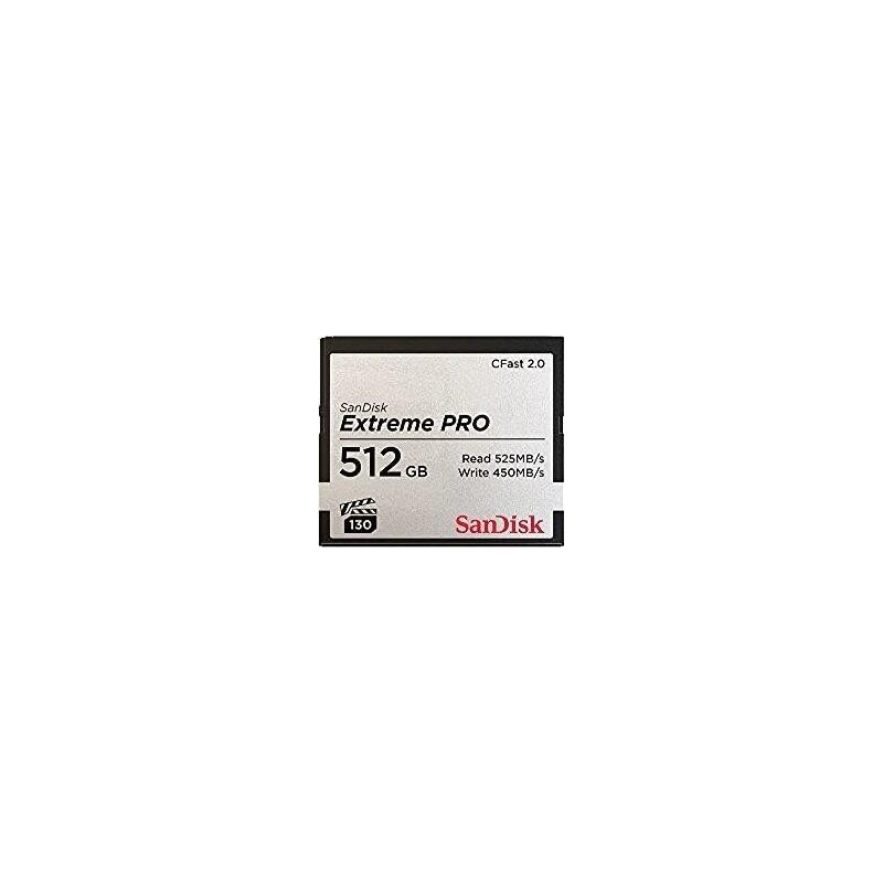 SanDisk Extreme Pro 512 GB CFast 20 SanDisk Extreme PRO CFAST 20 5