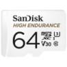 SanDisk High Endurance 64 GB MicroSDXC UHS-I Classe 10 SanDisk High