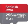 SanDisk Ultra 256 GB MicroSDXC UHS-I Classe 10 SanDisk Ultra - Flash