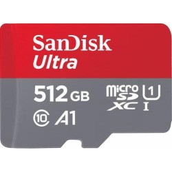 SanDisk Ultra 512 GB MicroSDXC UHS-I Classe 10 SanDisk Ultra - Flash