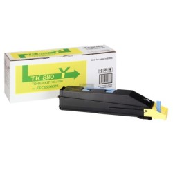 Kyocera toner originale TK-880Y giallo 18.000 pagine (1T02KAANL0) per