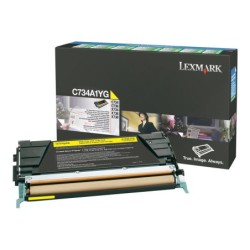 LEXMARK PB CARTRIDGE YELLOW C73X X7