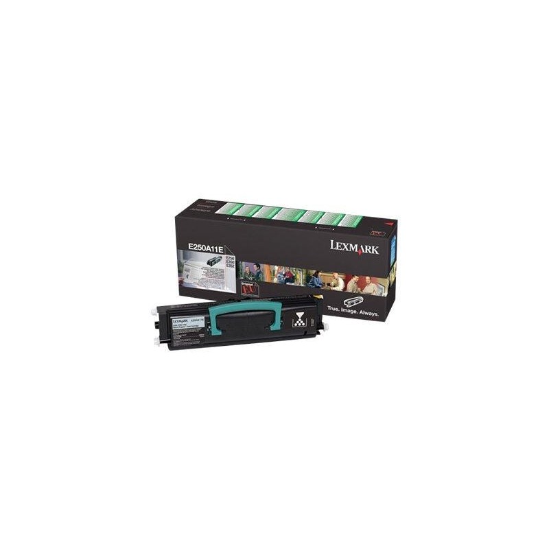 TONER LEXMARK E250A11E BK