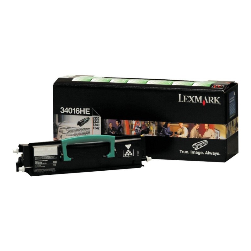 TONER LEXMARK 34016HE BK