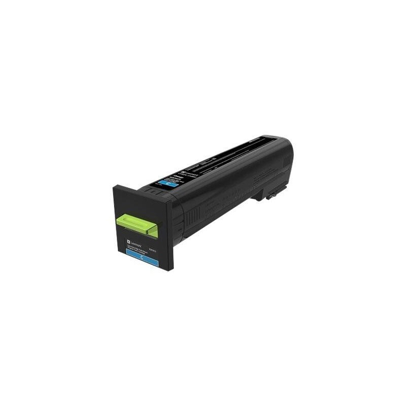 Toner originale Lexmark ciano 22000 pagine 82K2XC0 per CX825de/dte